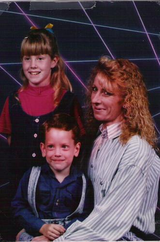 1992,mom & sister
